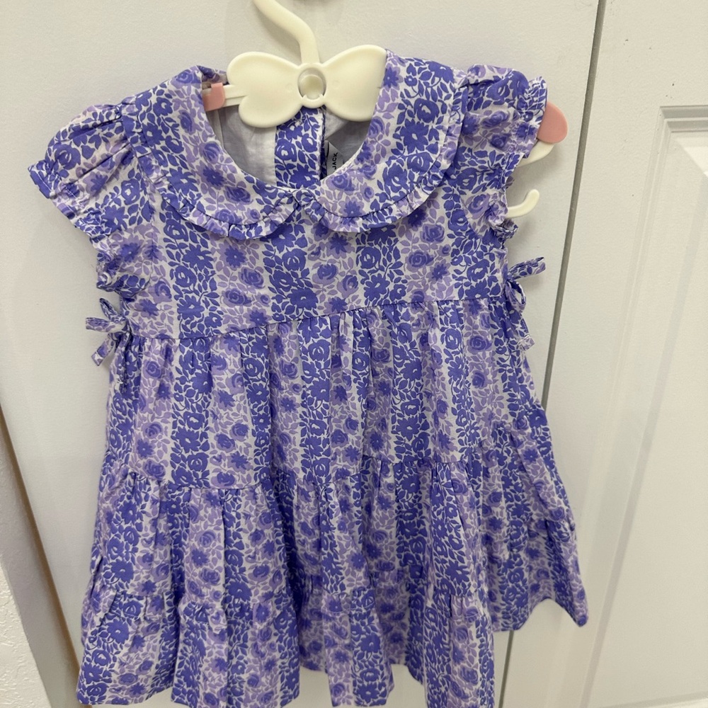 Janie and Jack Lavender Floral Dress
